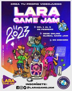 Poster del Lara Game Jam 2023