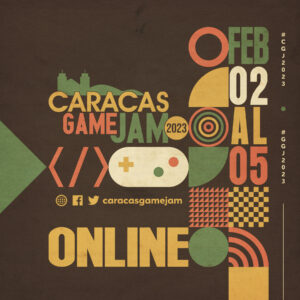 Poster del Caracas Game Jam 2023