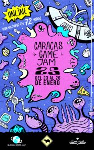Poster Caracas Game Jam 2025