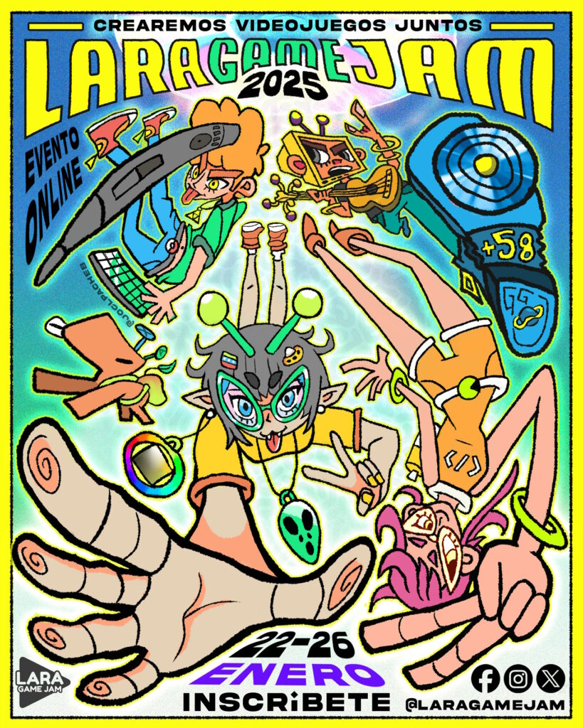 Poster Lara Game Jam 2025