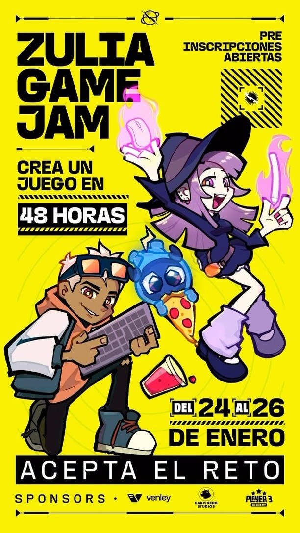 Poster Zulia Game Jam 2025